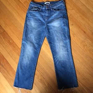 Madewell Jeans - Kick Out Crop, Size 28
